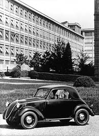 Fiat 500 Topolino, 1936 .