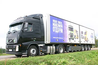   Volvo FH12 Black Russia   Schmitz.