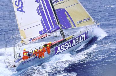 ASSA ABLOY racing team   Volvo Ocean Race,          -  (Sydney - Hobart), 2000 .